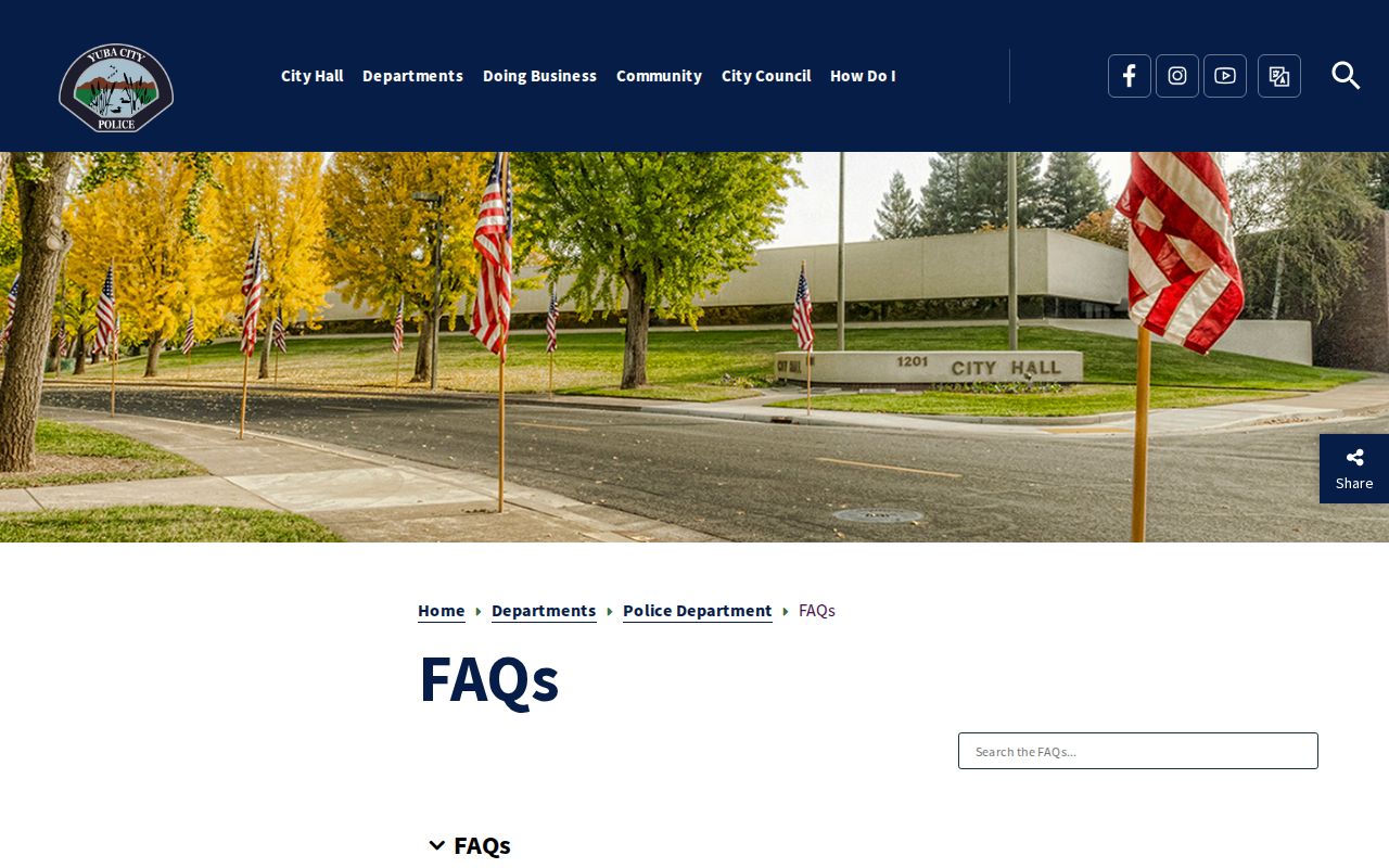 Yuba City Police collision report FAQ